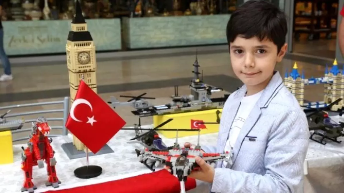 İlkokul Öğrencisi \'Lego Sergisi\' Açtı