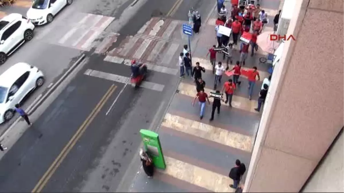 Şanlıurfa Halep Saldırısı Şanlıurfa?da Protesto Edildi