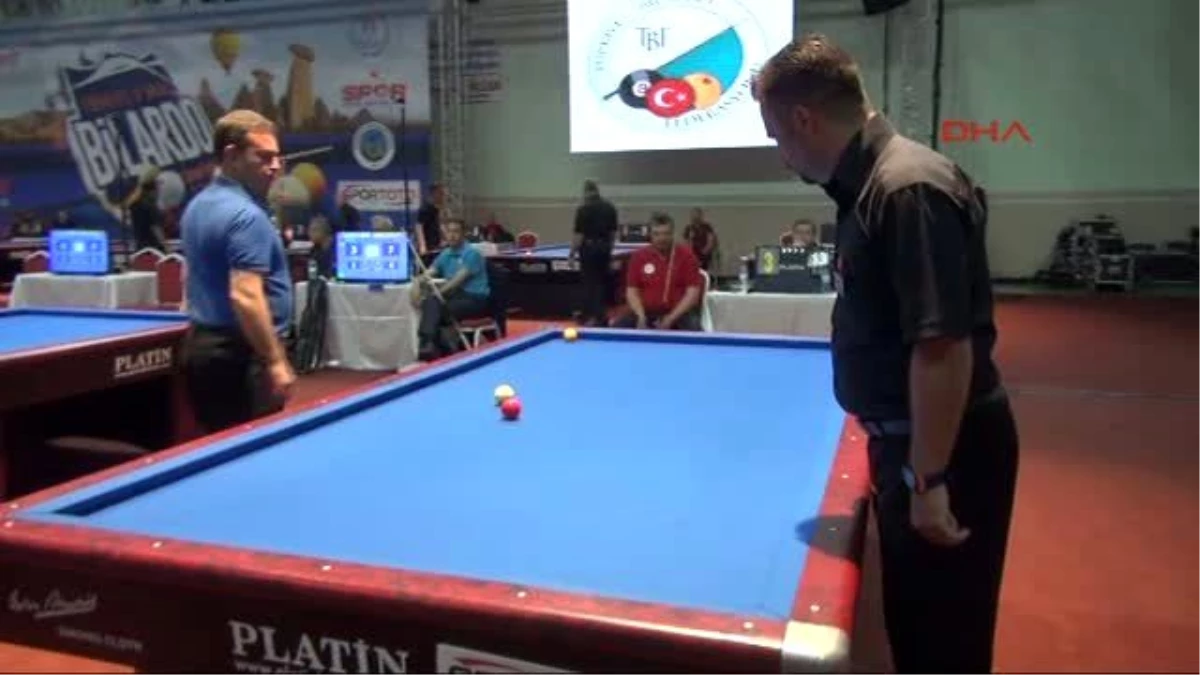 Türkiye Üç Bant Bilardo Şampiyonası, Ürgüp\'te Başladı