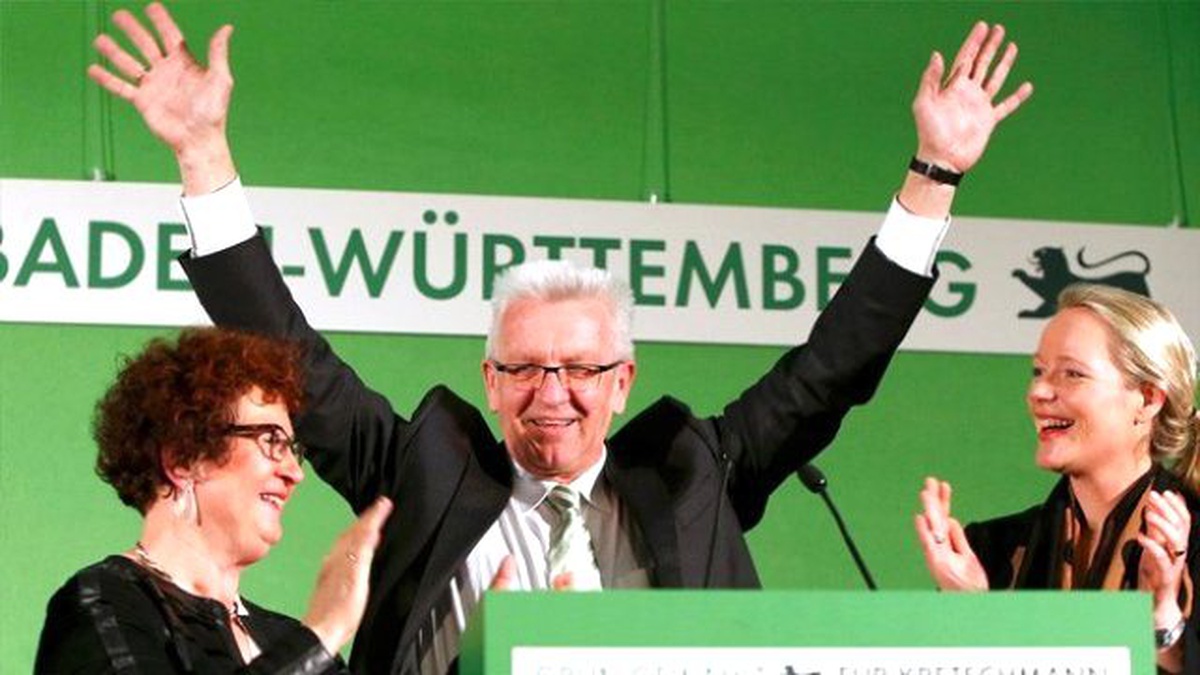 Baden Württemberg\'te Yeşiller-Cdu Anlaştı