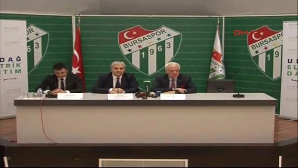 Bursaspor Başkanı Ali Ay Takımı Başarılı Bulmuyorum
