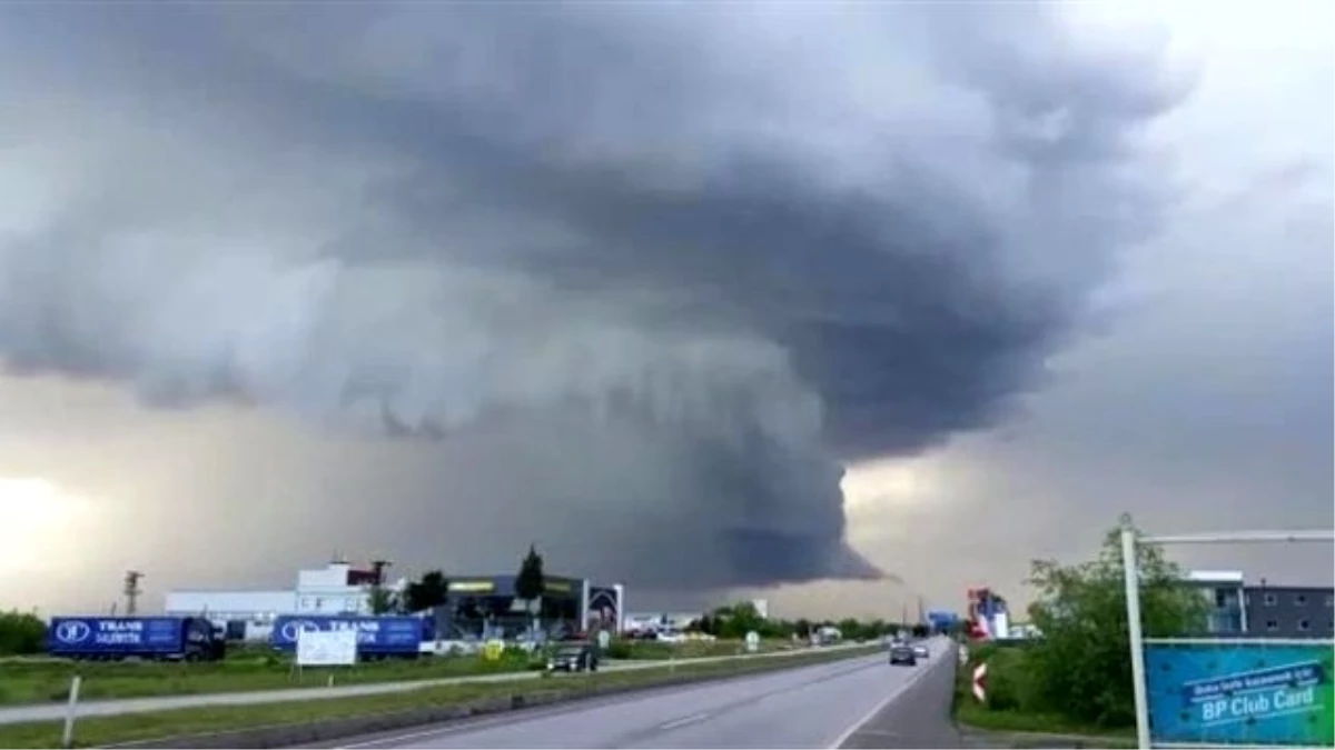 Edirne\'ye Bir Haftada Üçüncü Kez \'Dolu\' Düştü