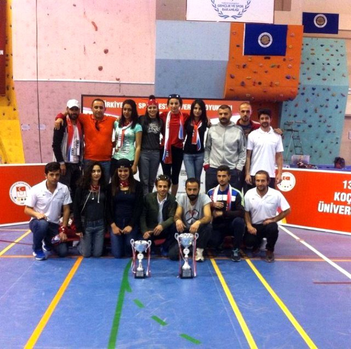 İnönü Üniversitesi, Spor Tırmanış Müsabakalarında 1. Oldu
