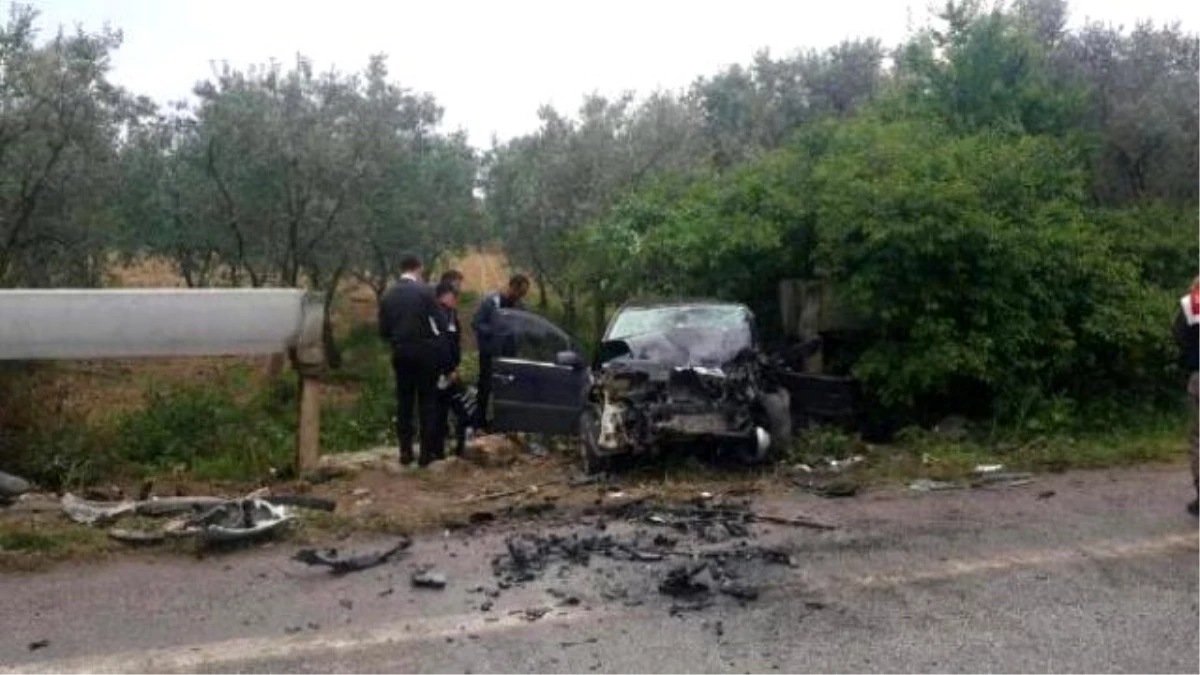 İznik\'te Kaza: 1 Ölü 2 Yaralı