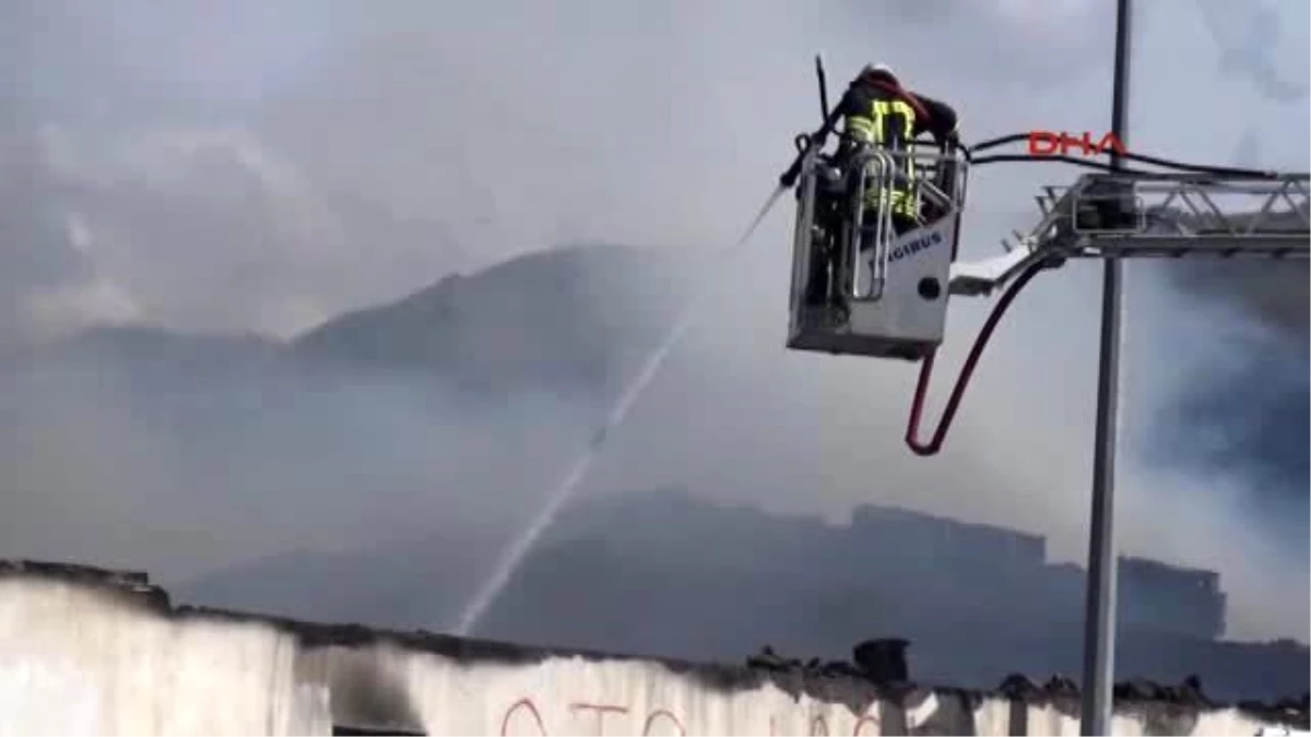 Kayseri Kereste ve İnşaat Malzemeleri Satılan İşyerinde Yangın