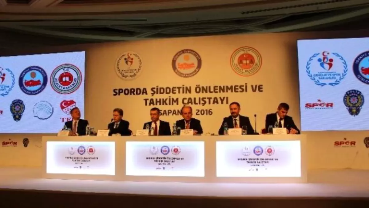 Spora Şiddetin Önlenmesi ve Tahkim Çalıştayı Başladı