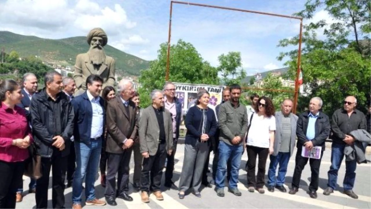 Tunceli\'de Dersim Harekatı\'nda Hayatını Kaybedenler Anılıyor