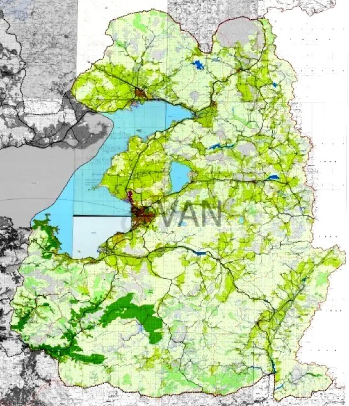 Van\'da Nazım İmar Planı Çalışması