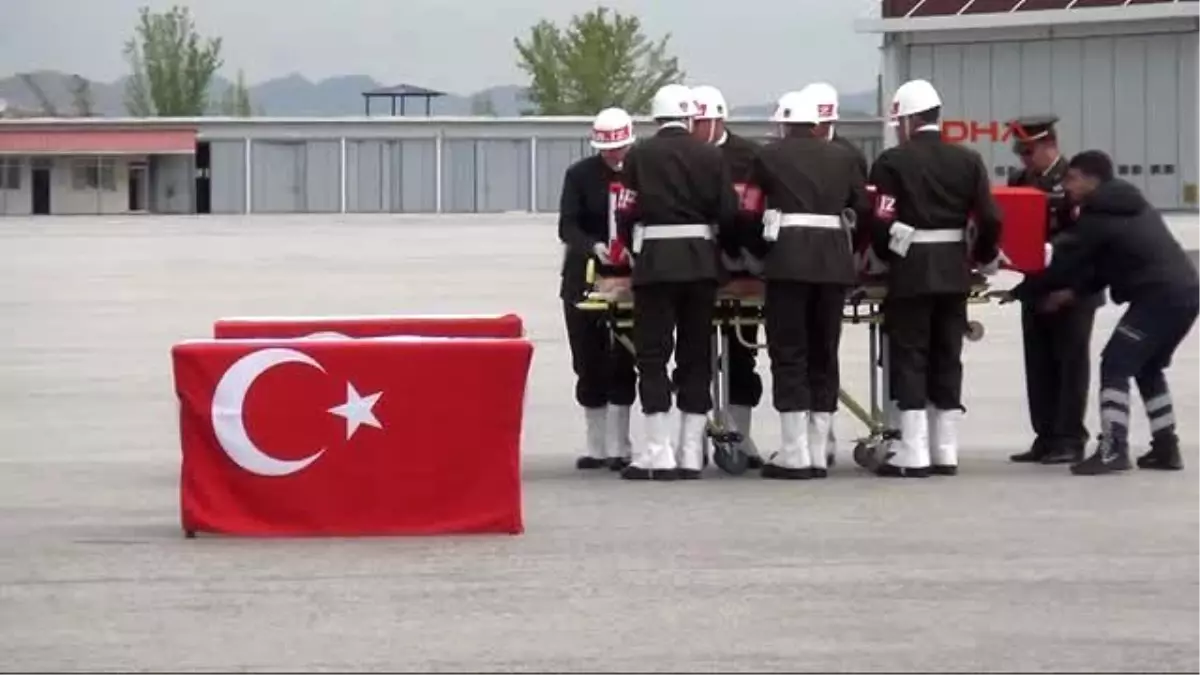 Van Şemdinli Şehitleri Törenle Uğurlandı