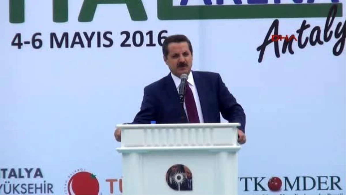 Antalya Bakan Çelik\'ten Mecliste Kavga Edenlere Turplu Gönderme