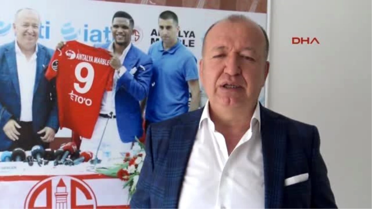 Antalyaspor Başkanı Gencer Eto\'o Şampiyonluk İstiyor