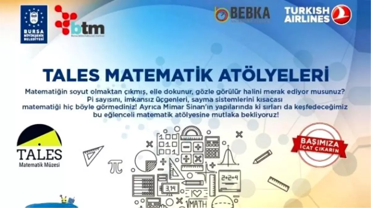 Başak Koleji Tales Matematik Müzesi, THY Bursa Bilim Şenliğinde