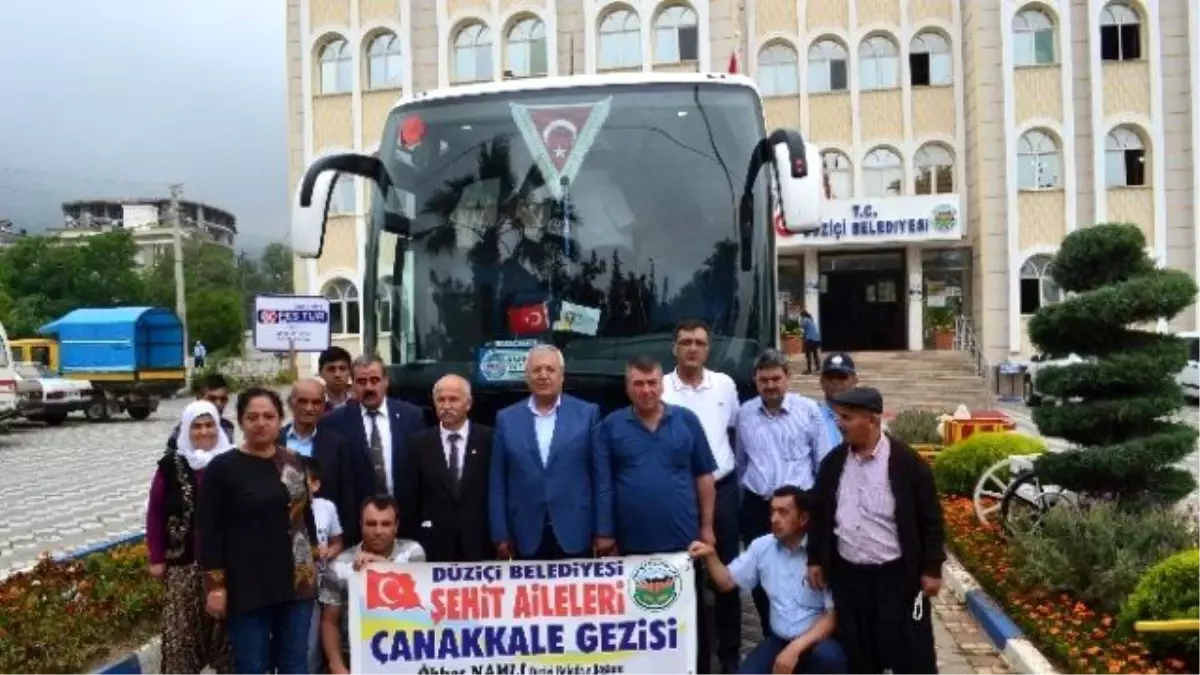 Düziçi Şehit Aileleri ve Gaziler Çanakkale\'ye Gitti