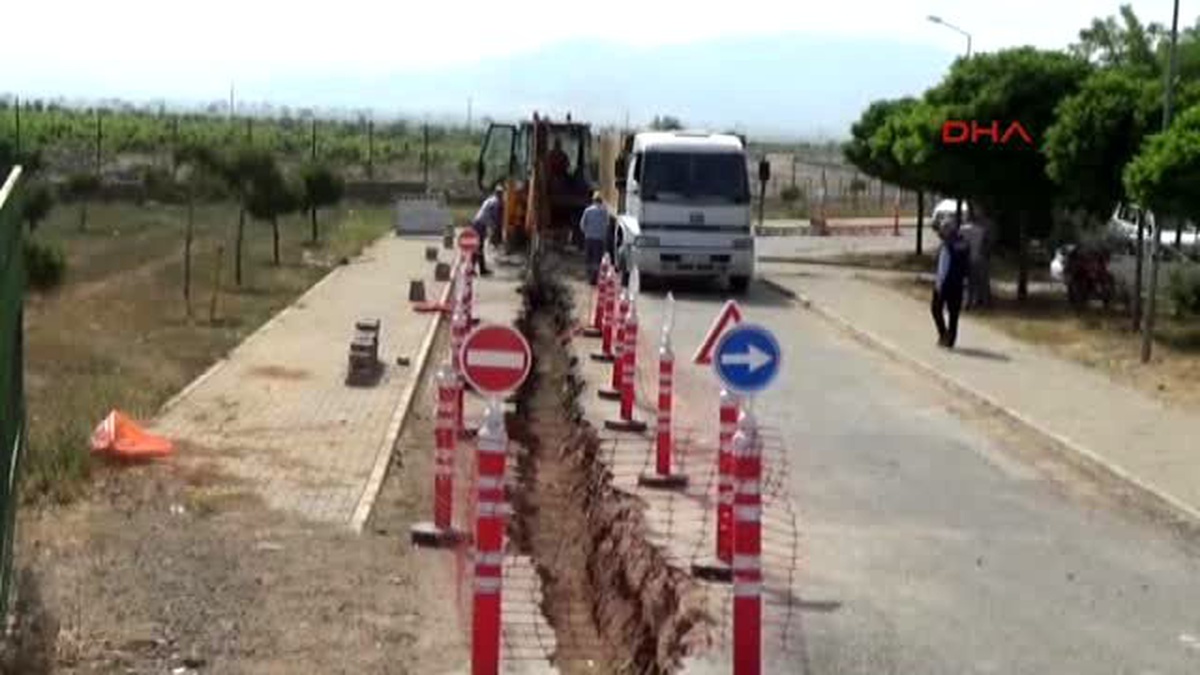 İslahiye?de Doğalgaz Kazı Çalışmaları Başladı