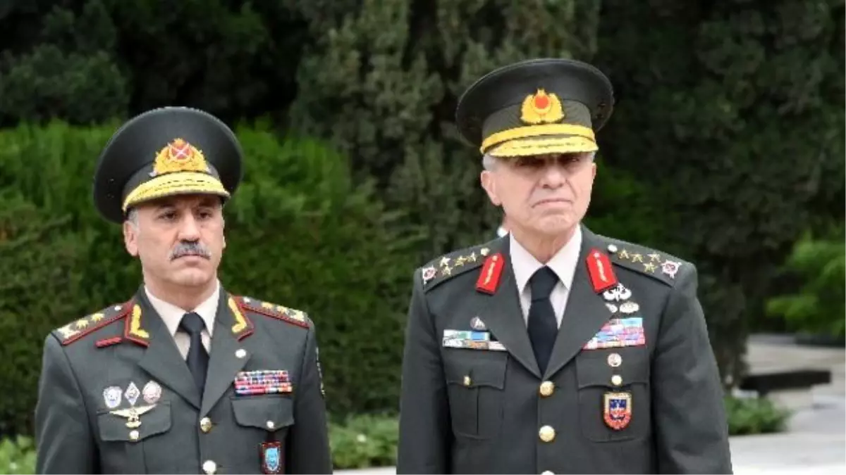 Jandarma Genel Komutanı Orgeneral Galip Mendi Azerbaycan\'da