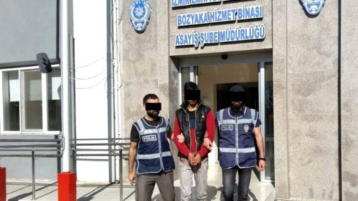 Kap-kaççı Polisten Kaçamadı