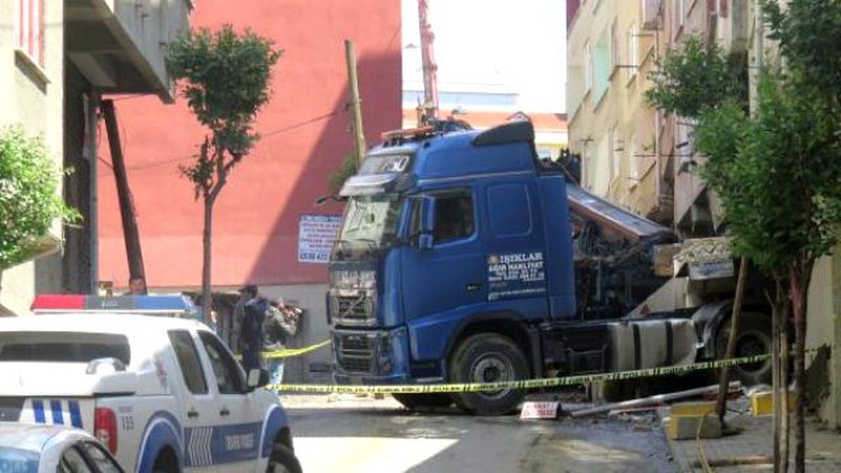 Mahallede Tır Dehşeti