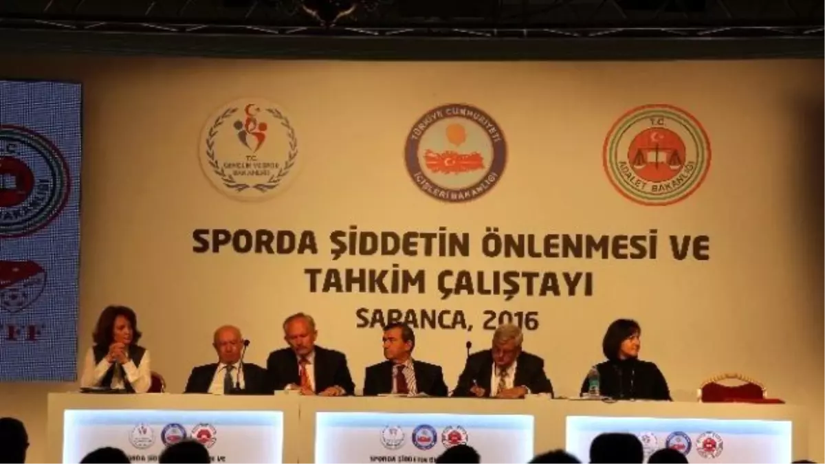 Sporda Şiddeti Önleme ve Tahkim Çalıştayı Sona Erdi