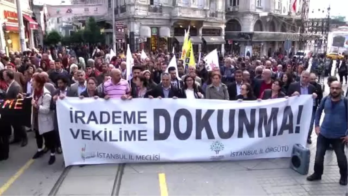 Vekilime ve İrademe Dokunma" Eylemine Müdahale