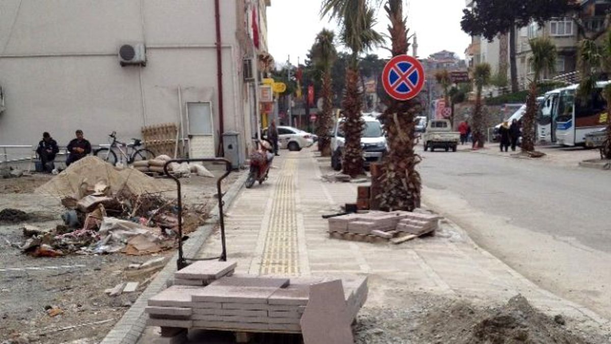 Amasra\'da Cadde Çalışmaları Devam Ediyor