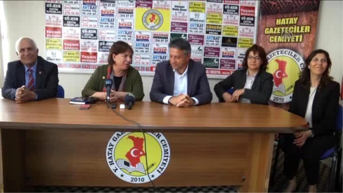 CHP Adana Milletvekili Türkmen: \'Suriye\'den Gelen Mültecileri Yerinde Görmek İstedik\'