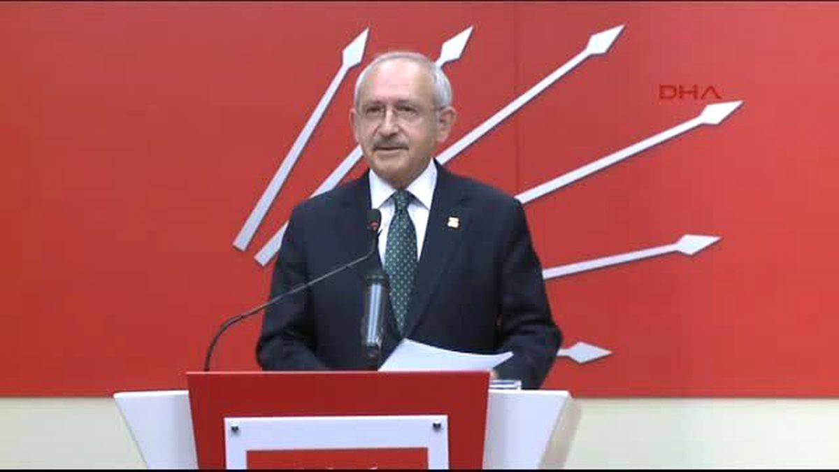 CHP Lideri Kılıçdaroğlu, Düzenlediği Basın Toplantısında AK Parti\'de Yaşanan Gelişmeleri...