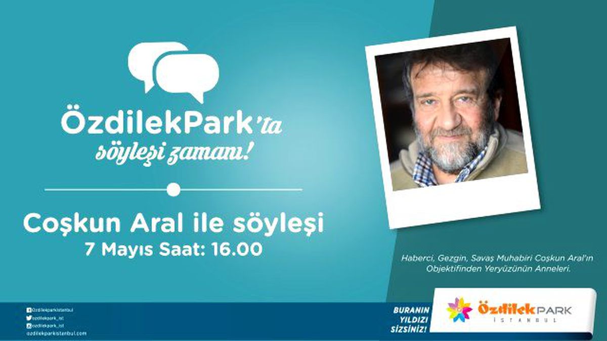 Coşkun Aral, ÖzdilekPark İstanbul\'da sevenleriyle buluşuyor