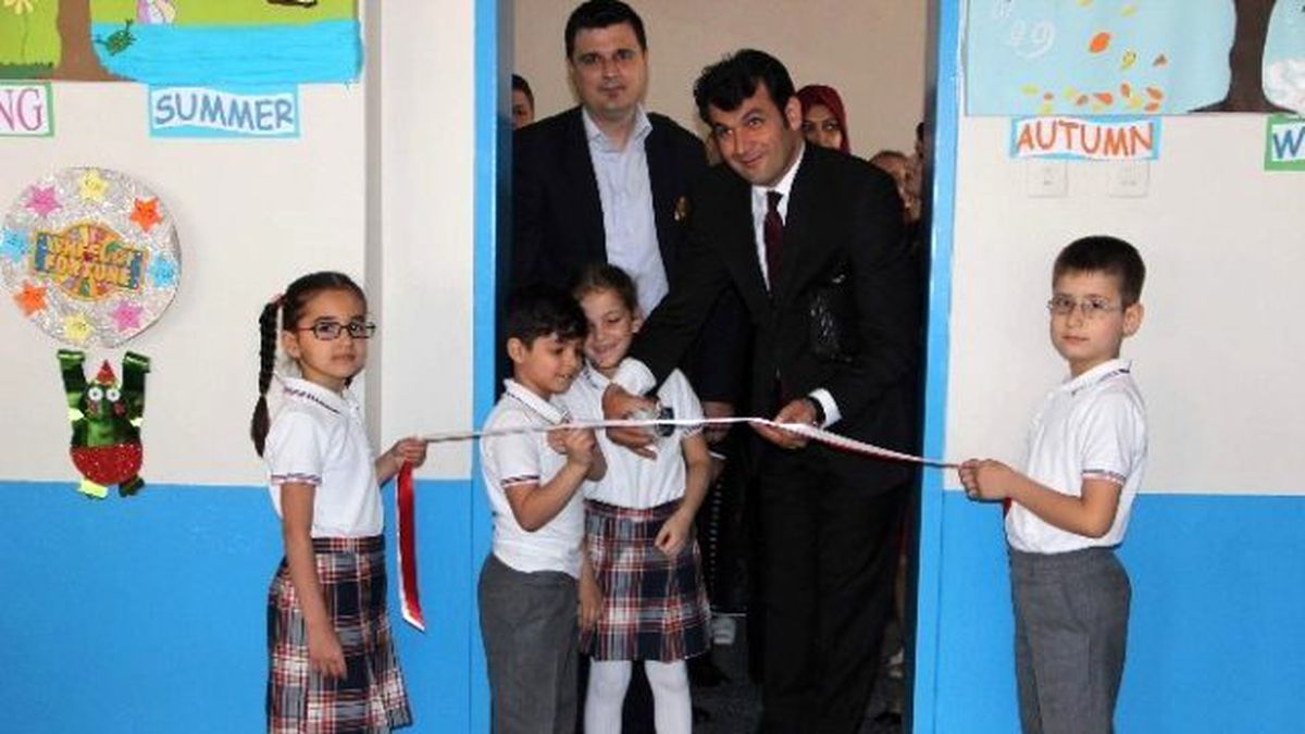 Güzelhisar İlkokulu İngilizce Sınıfı Açıldı