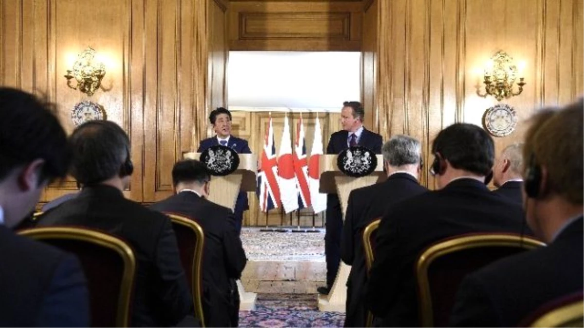 Japonya Başbakanı Abe, İngiliz Mevkidaşı Cameron\'la Görüştü