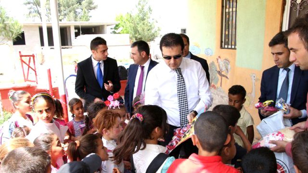 Kaymakam FIRAT Ekinyazı Okulunu Ziyaret Etti