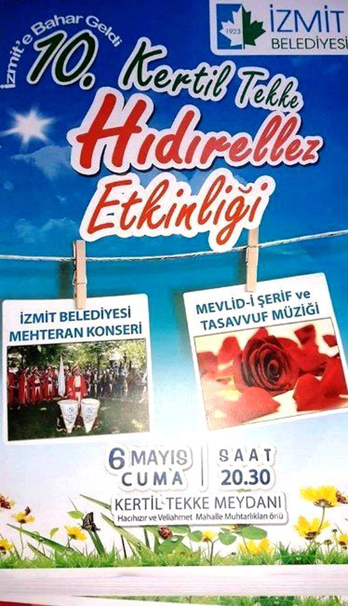 Kertiltekke\'de Farklı Hıdrellez Şenliği