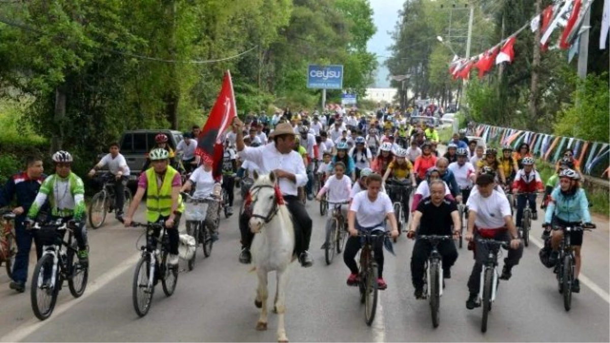 Konyaaltı\'nda Köyüm Bisiklete Biniyor Şenliği