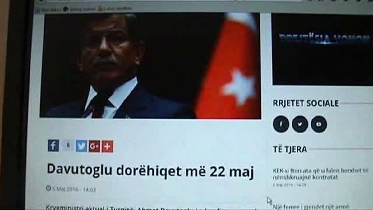Kosova Medyası Davutoğlu?nun Kararını Son Dakika Verdi