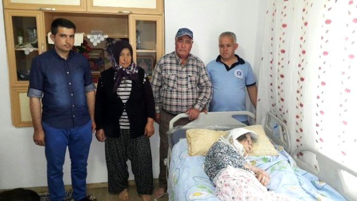 Nazmiye Nine\'ye Yeni Hasta Yatağı