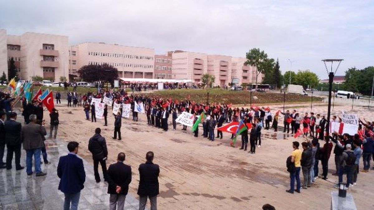 Omü\'lü Ülkücülerden \'Türk Milliyetçiliği Günü\' Kutlaması