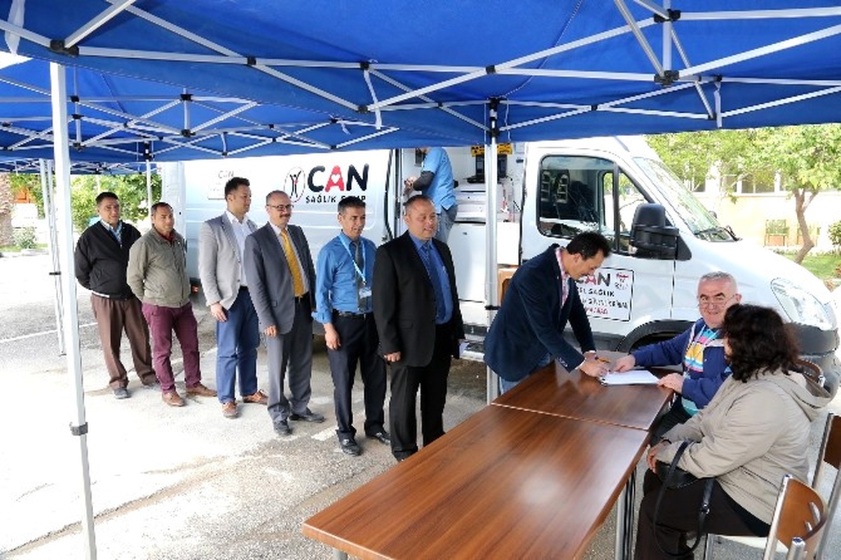Pamukkale Personeli Sağlık Taramasından Geçti