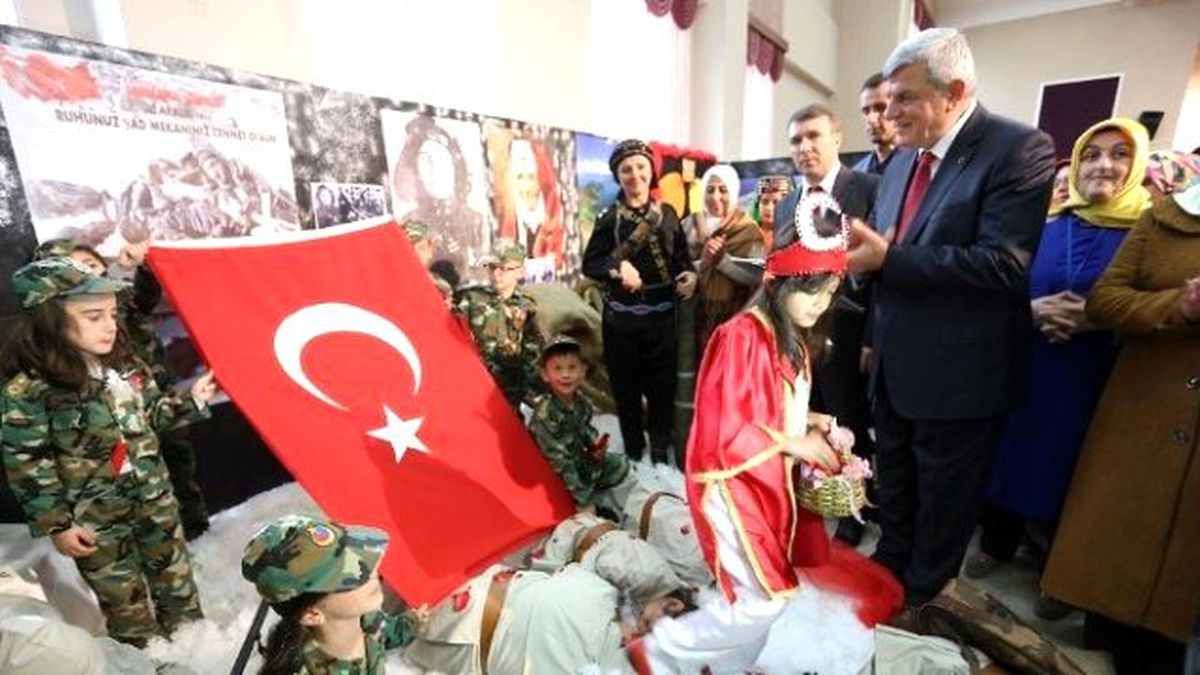 Sarıkamış Destanı Körfez Ko-mek\'te Canlandı
