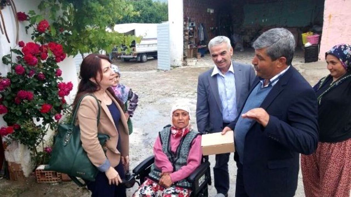 Büyükşehir\'den Engelli Havva Uzun\'a Yardım Eli