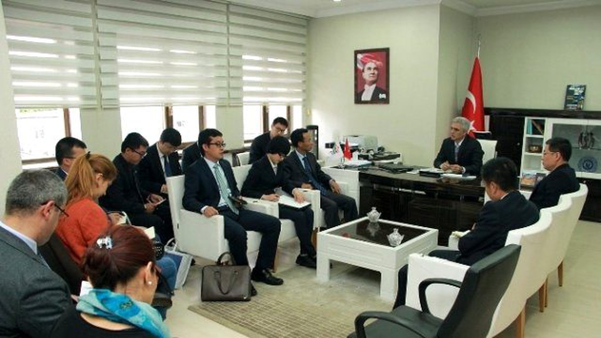 Çinli İşadamları Heyetinin Kudaka Ziyareti