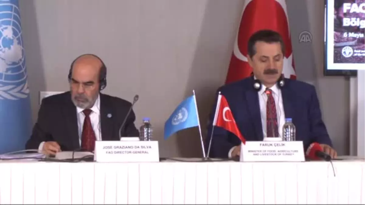 Fao\'nun 30. Avrupa ve Orta Asya Bölgesel Konferansı - Bakan Faruk Çelik