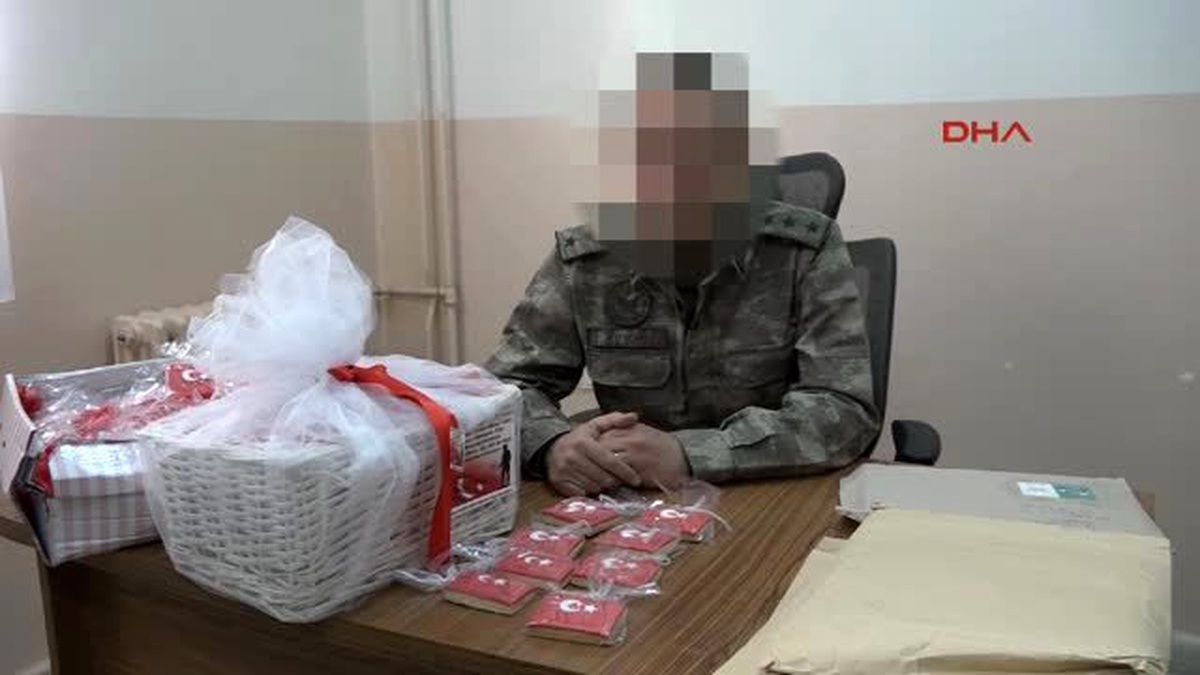 Gönderilen Mektuplar Şırnak\'ta Görev Yapan Güvenlik Güçlerini Duygulandırdı