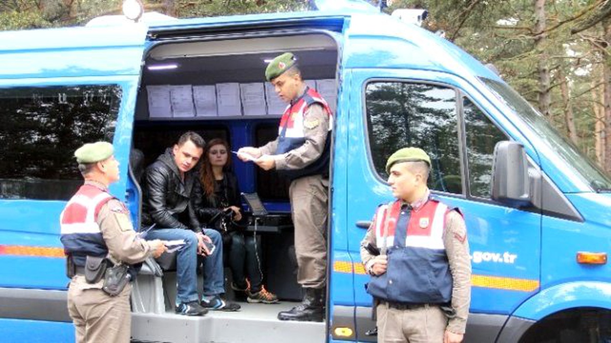 Jandarma Mobil Karakolu Hizmete Girdi