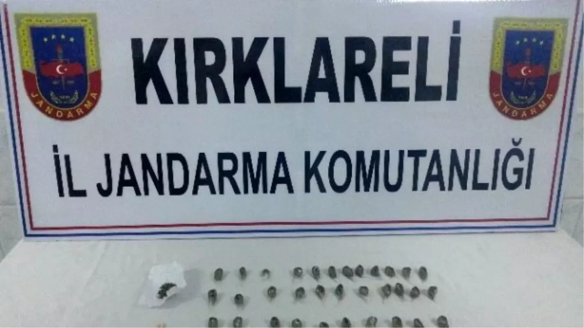 Kırklareli\'nde Eroin ve Esrar Ele Geçirildi