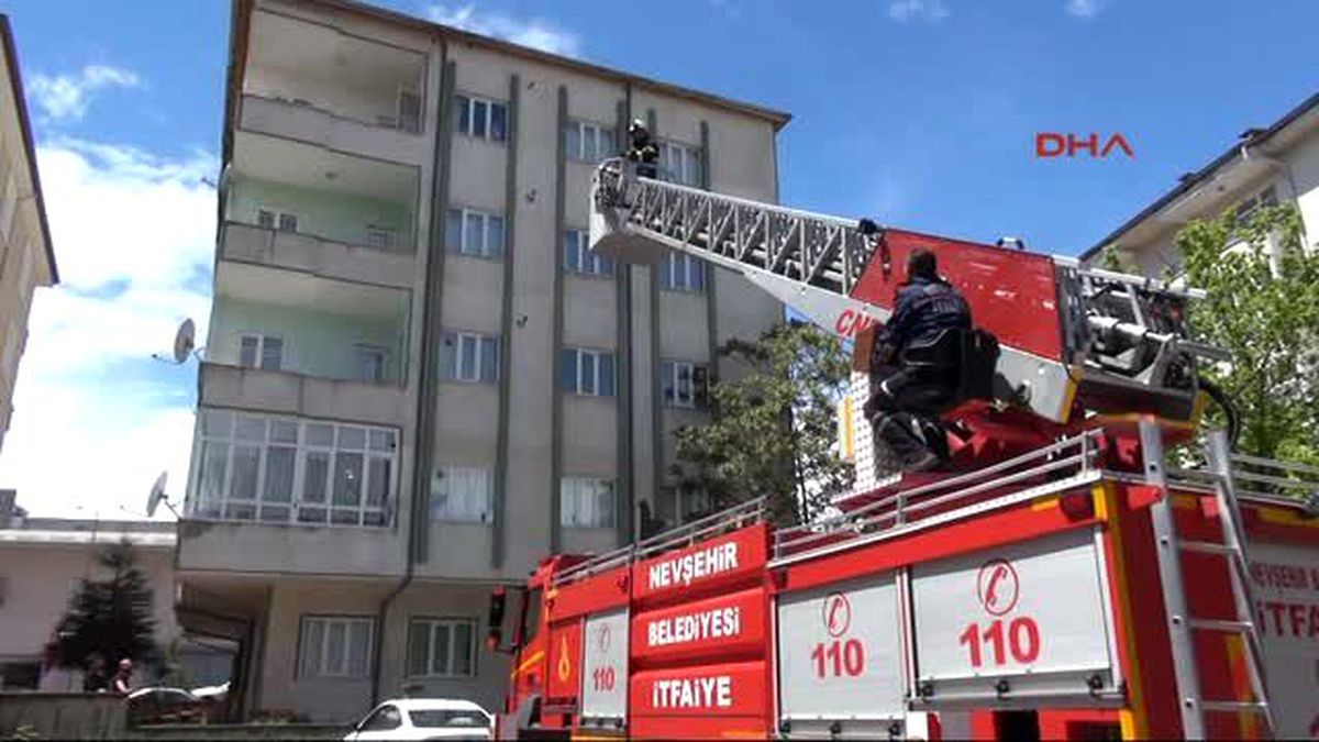 Nevşehir?de Kırlangıç Kurtarma Operasyonu