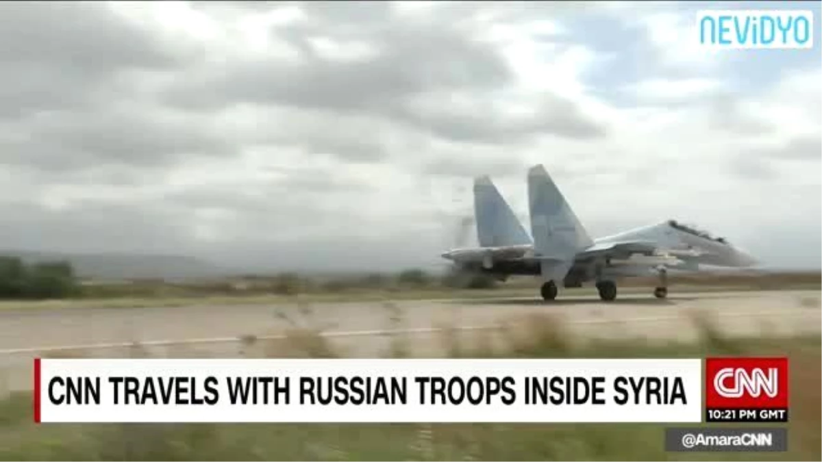Rusya Suriye\'deki Üssünü Cnn\'e Açtı