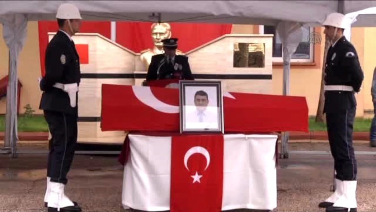 Şehit Polis Memuru Mehmet Öter İçin Tören (2)