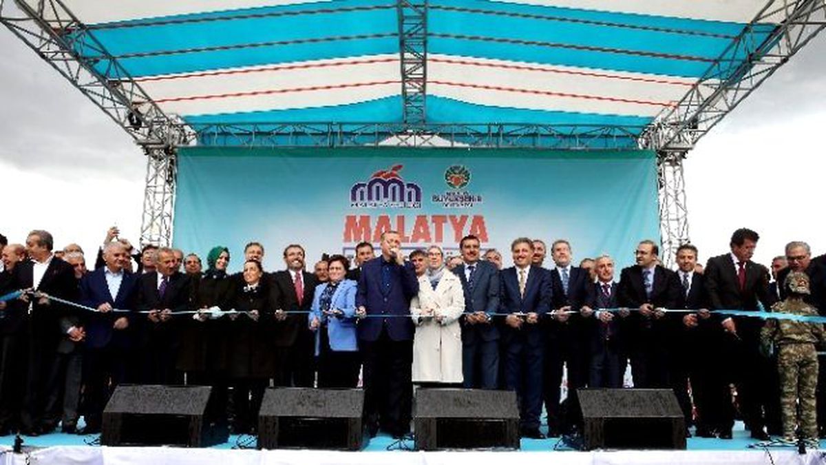 Cumhurbaşkanı Erdoğan, Malatya\'da 460 Milyon TL Tutarındaki 64 Tesisin Açılışını Yaptı