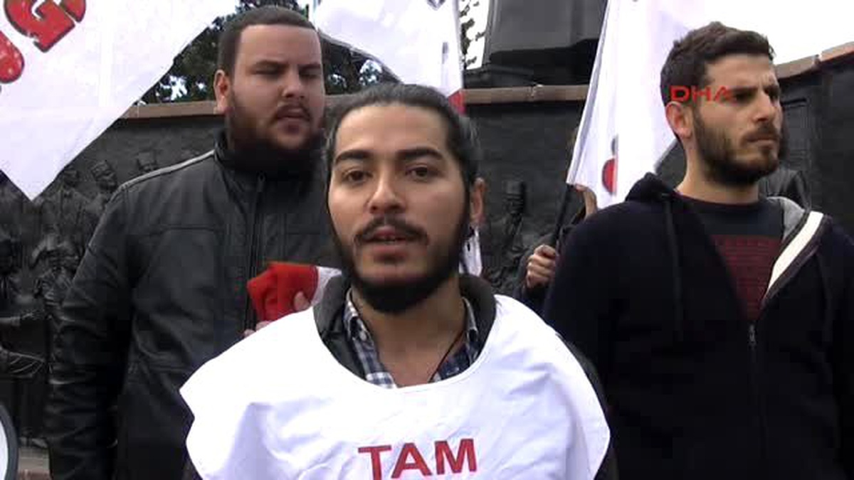 Erzurum Basın Açıklaması Yapan Tgb\'lilere Gözaltı