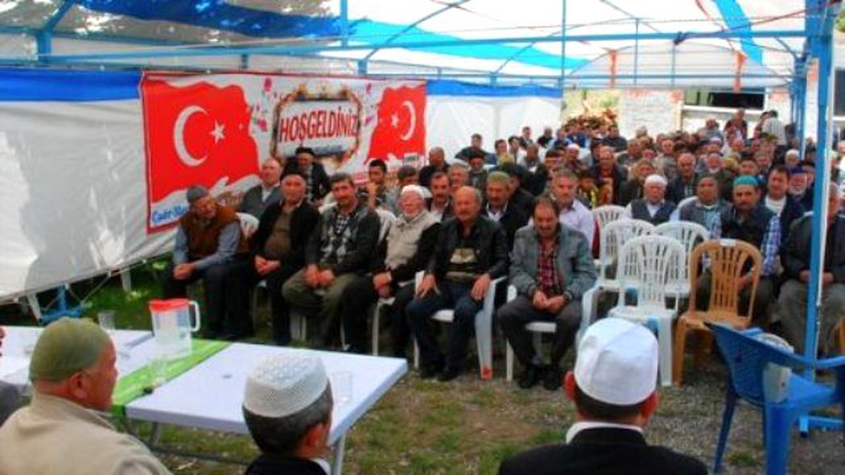 Osmancık Sarıalan Köyü\'nde Şükür Duası Yapıldı