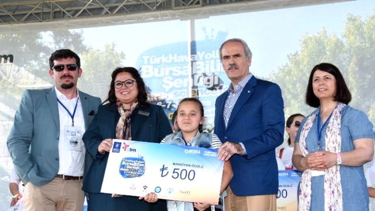 Bilim Yarışında Ödüller Sahiplerini Buldu